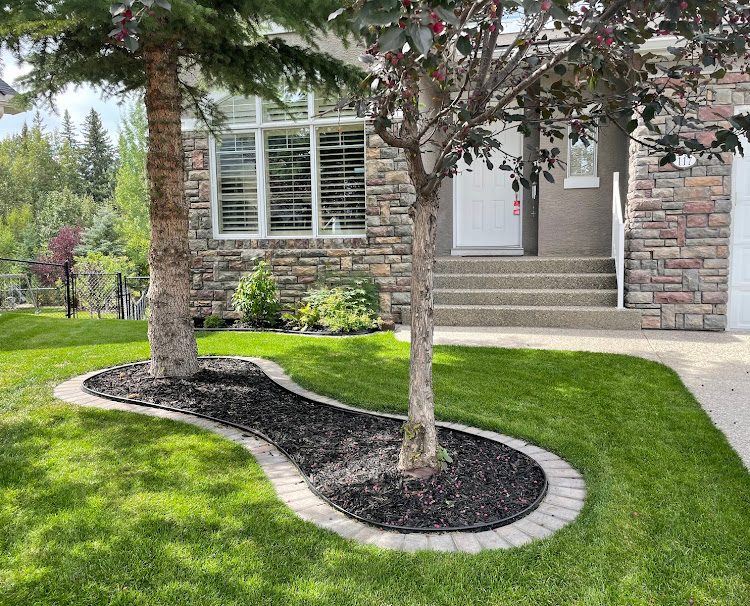 front yard landscaping calgary landscaping steps  xeriscapes calgary landscaping yard calgary fix water drainage issue artscape sustinable landscape