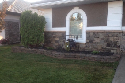 Landscaper Calgary Arbour Lake Front Yard