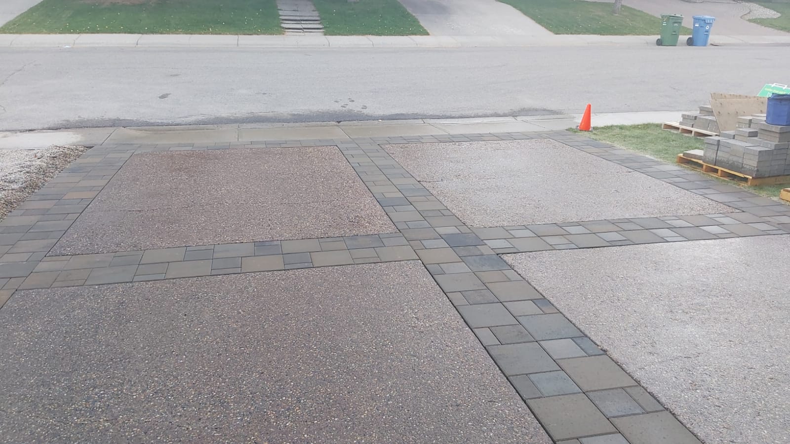 Paving Stone Concrete Repair Calgary Landscaping A Green Future 6