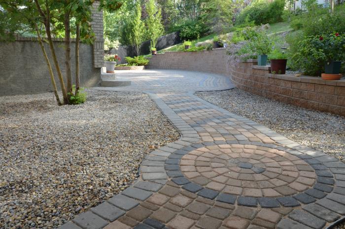 ARTSCAPE LANDSCAPING A Green Future pathway paving stone