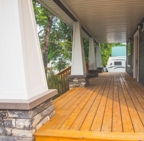 calgaryLandscapeConstructionStairway landscaping deck porch