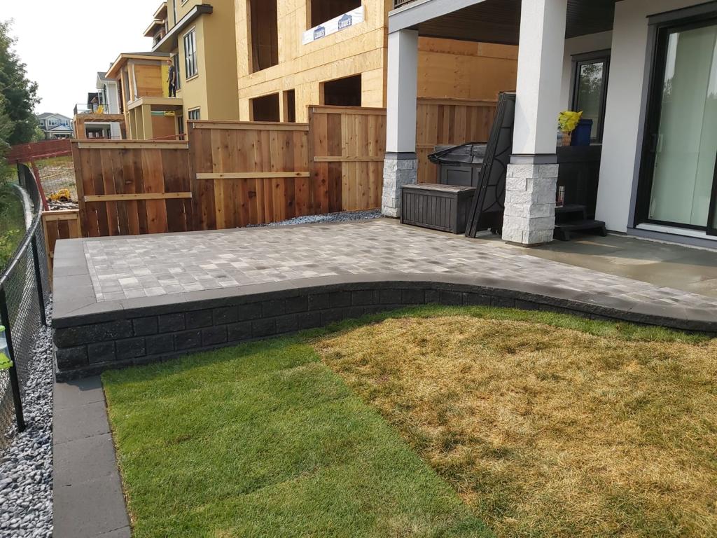Rock Lake NW Calgary New home Landscaping