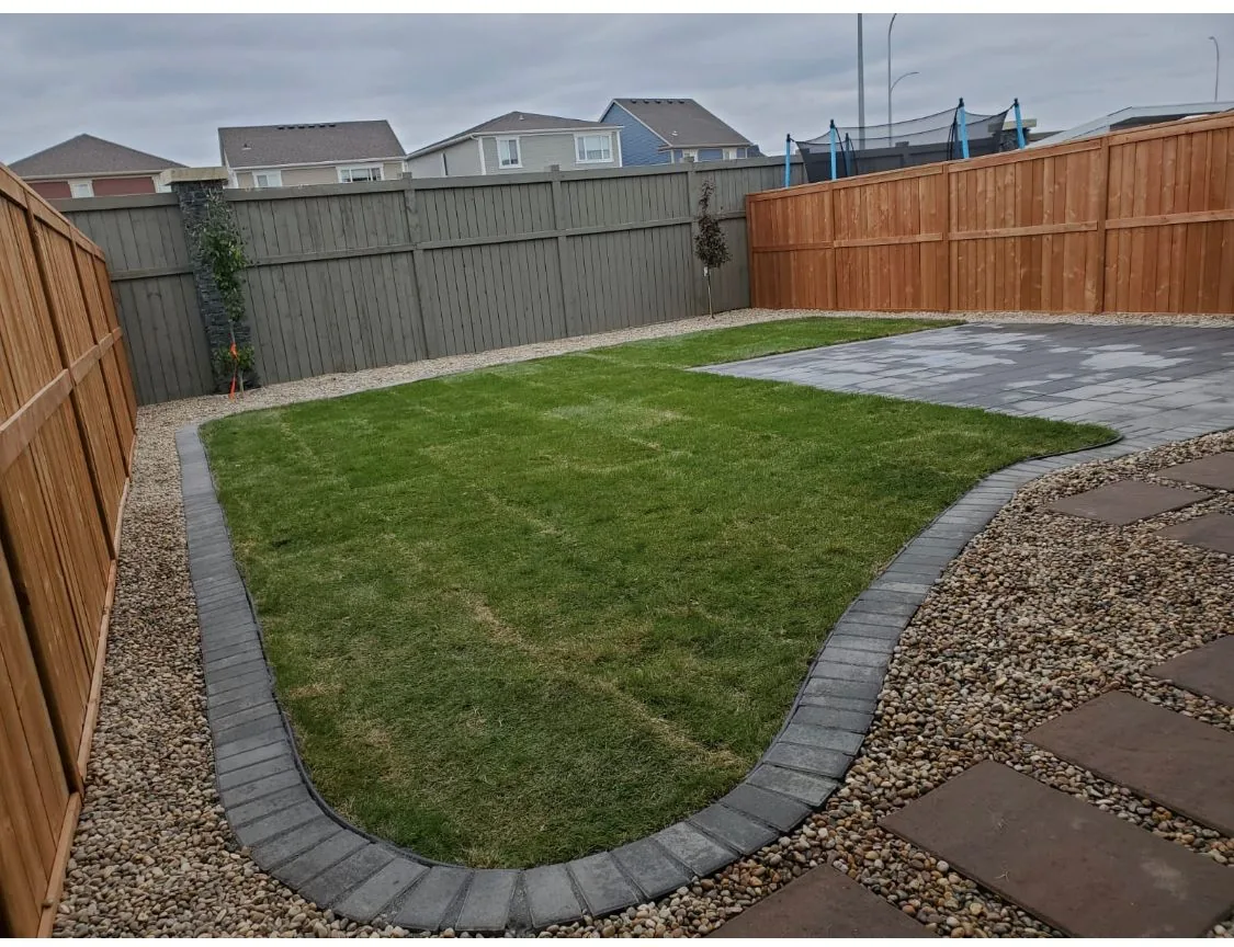 Airdrie Landscaping Patio Drainage Solutions photo 14