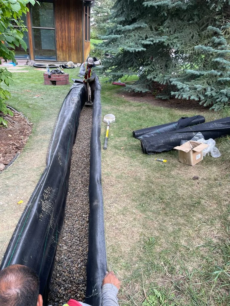 Yard Water Drainage Systems Calgary photo 2