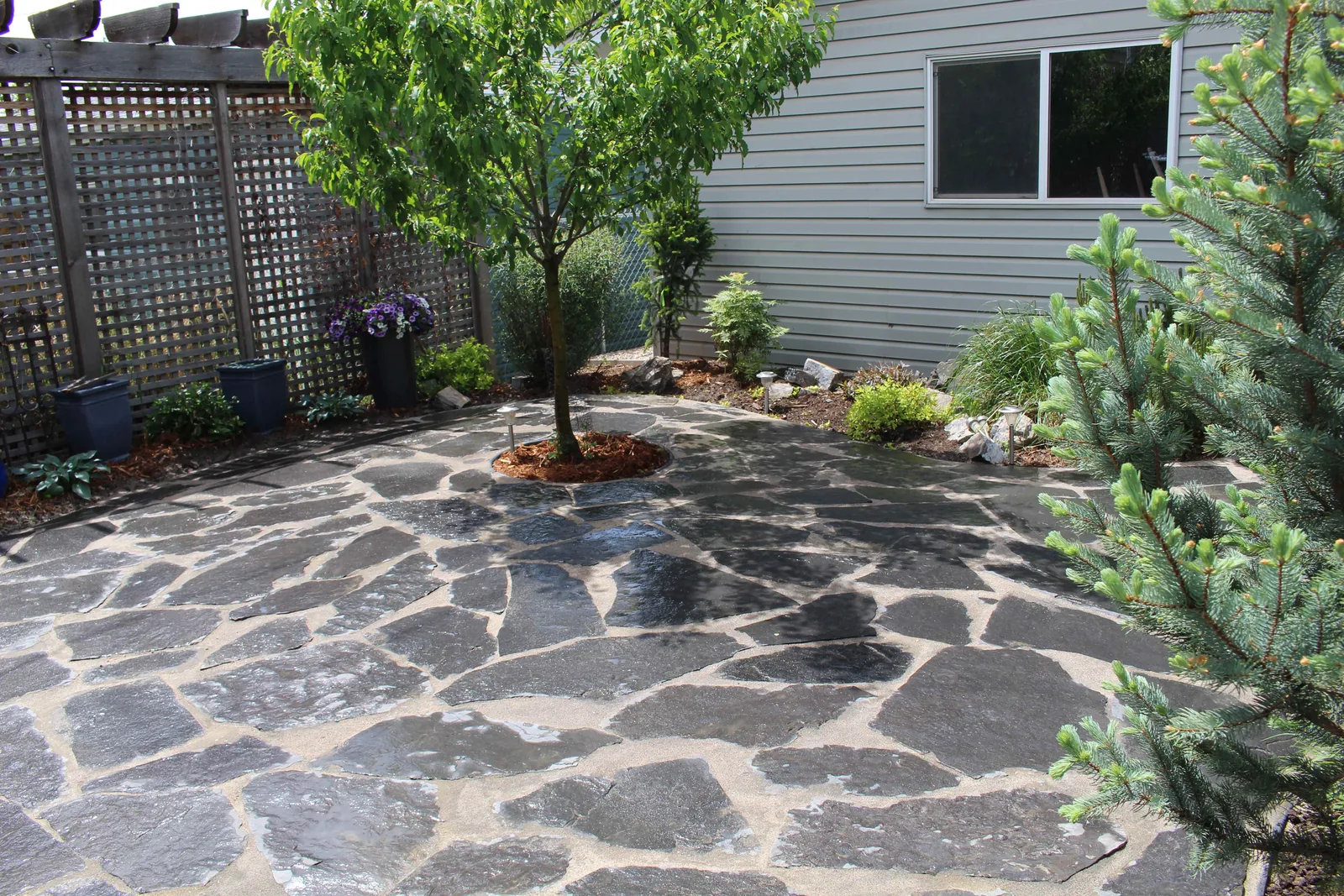 Airdrie Landscaping Patio Drainage Solutions photo 21