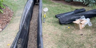 Airdrie Landscaping Patio Drainage Solutions photo 12
