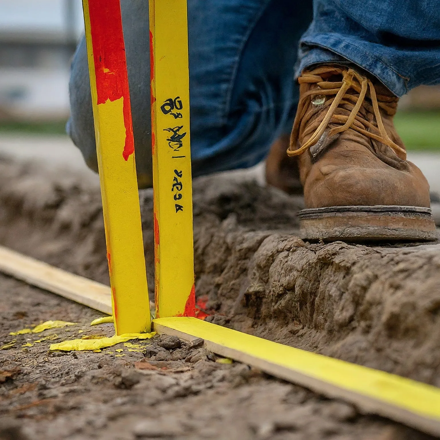 Creating Dutch Drain Landscape Drainage photo 1