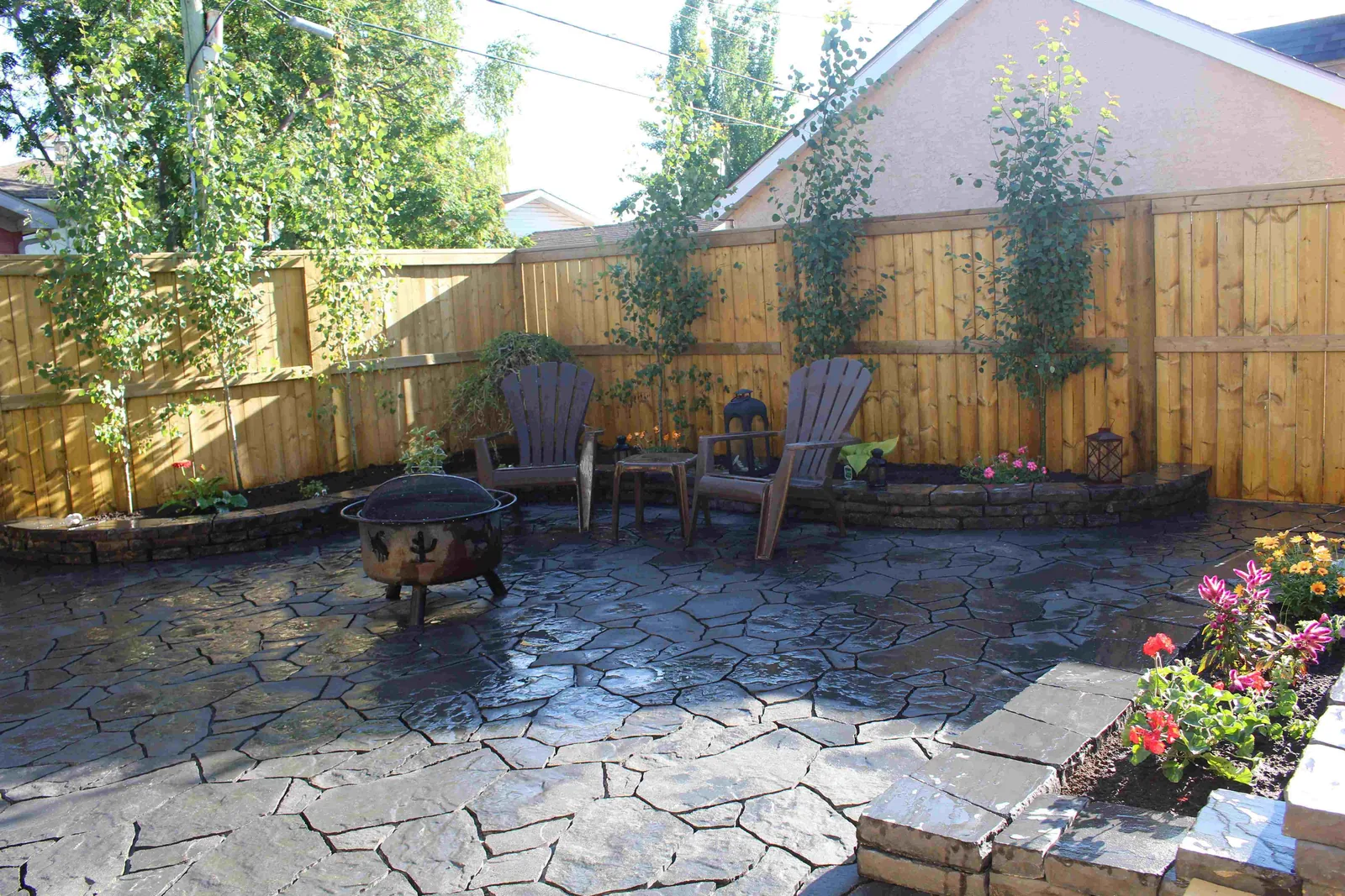 Backyard LANDSCAPING CALGARY Remodelling Bankview photo 13