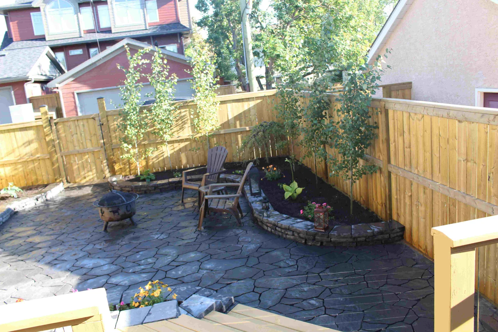 Backyard LANDSCAPING CALGARY Remodelling Bankview photo 4