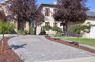 Maintenance free front yard landscaping photo 43