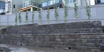 Kincora Retaining walls