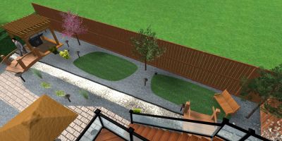 Calgary Landscape 3D Design