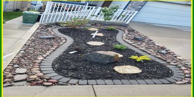 Arbour Lake Calgary Front Yard low maintenance xeriscaping