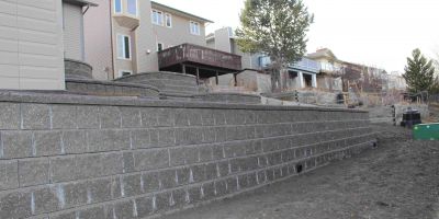 Edgemont - Retaining walls Calgary