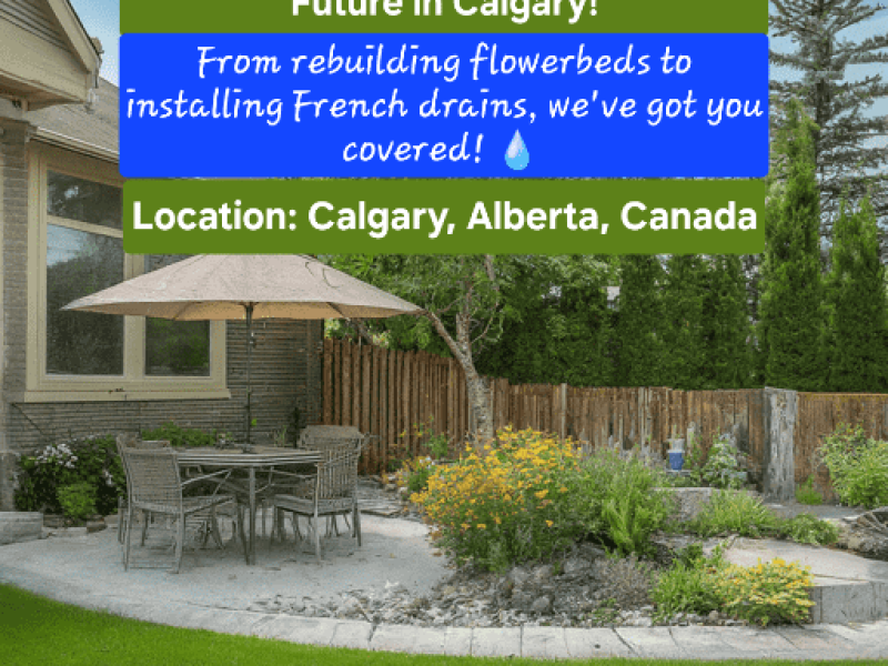 Landscape Drainage Contractor Calgary