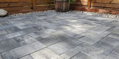 Point McKay Nw Calgary Back yard Remodeling Patio paving stones