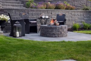 Stack-stone Fire Pit