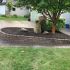 Valley-Ridge-Calgary-Landscaping-front-yard-raised-flowerbeds-stone-