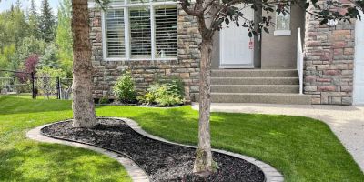 Discovery Ridge SW Calgary Landscaping Complete Remodel Drainage Solution