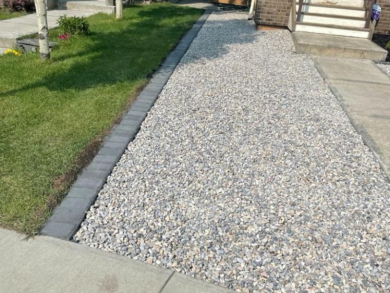 front yard low maintenance landscaping calgary a green future